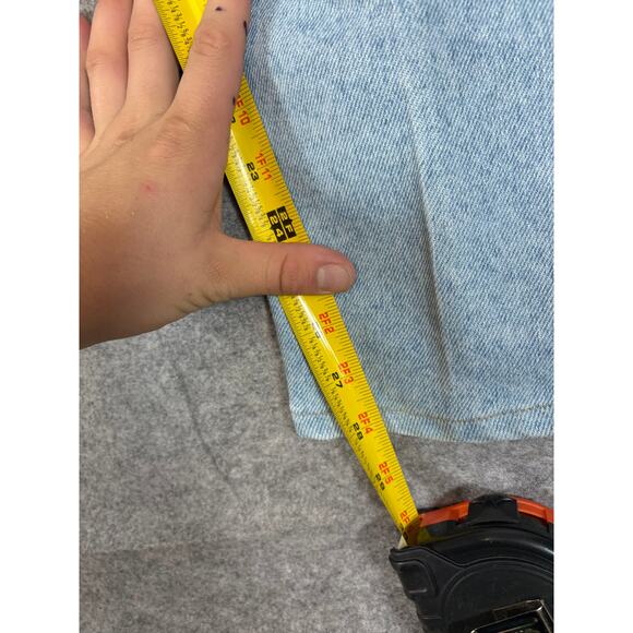 VINTAGE 90s Levis Jeans Mens 38x32 Blue Denim Relaxed Straight Silver Tab USA - Picture 4 of 8